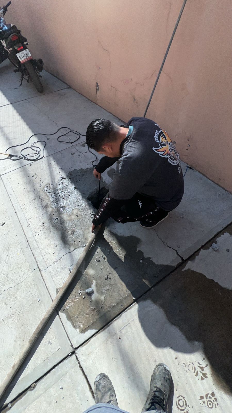 Servicio de desazolves y plomería en la colonia Poligono 1 en Ecatepec